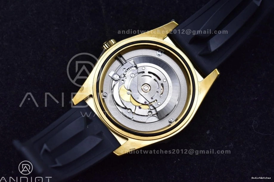 Edition Strap Black Durable 1098 (Gain Weight) YG Oysterflex Sky-Dweller Best 336238 on A23J ZF 1:1 Dial 0101